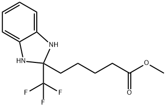 Methyl 5-(2-(trifluoromethyl)-2,3-dihydro-1H-benzo[d]imidazol-2-yl)pentanoate