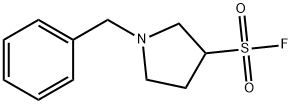 1-苄基吡咯烷-3-磺酰氟 结构式