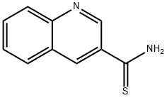 喹啉-3-硫代甲酰胺 结构式