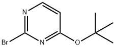 2-Bromo-4-(tert-butoxy)pyrimidine 结构式