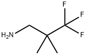 1-Propanamine, 3,3,3-trifluoro-2,2-dimethyl- 结构式