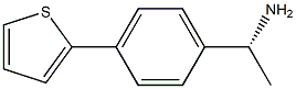 (1R)-1-(4-THIEN-2-YLPHENYL)ETHANAMINE 结构式