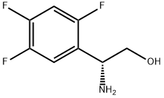 (2R)-2-AMINO-2-(2,4,5-TRIFLUOROPHENYL)ETHAN-1-OL 结构式