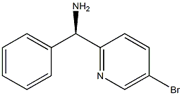 (R)-(5-bromopyridin-2-yl)(phenyl)methanamine 结构式