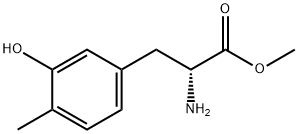 METHYL (2R)-2-AMINO-3-(3-HYDROXY-4-METHYLPHENYL)PROPANOATE 结构式