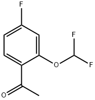 1-[2-(difluoromethoxy)-4-fluorophenyl]ethan-1-one