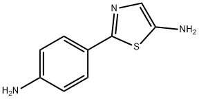 5-Amino-2-(4-aminophenyl)thiazole 结构式