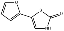 2-Hydroxy-5-(2-furyl)thiazole 结构式