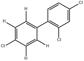 2,4,4'-Trichlorobiphenyl-2',3',5',6'-d4	 结构式