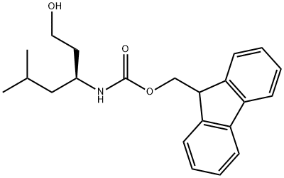 Fmoc-(S)-3-amino-5-methylhexan-1-olhydrochloride 结构式