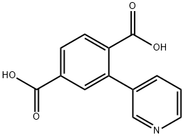 2-(梨丁-3-基)对苯二甲酸 结构式