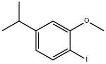 1-Iodo-4-isopropyl-2-methoxybenzene 结构式