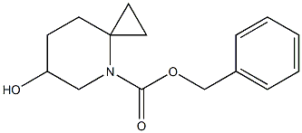 benzyl 6-hydroxy-4-azaspiro[2.5]octane-4-carboxylate 结构式