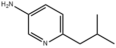 6-(2-METHYLPROPYL)PYRIDIN-3-AMINE 结构式