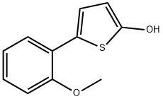2-Hydroxy-5-(2-methoxyphenyl)thiophene 结构式