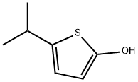 2-Hydroxy-5-(iso-propyl)thiophene 结构式