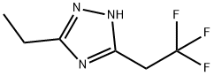 3-ethyl-5-(2,2,2-trifluoroethyl)-1H-1,2,4-triazole 结构式