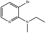 3-BROMO-N-ETHYL-N-METHYLPYRIDIN-2-AMINE 结构式