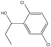 1-(2,5-dichlorophenyl)propan-1-ol 结构式