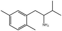 1-(2,5-DIMETHYLPHENYL)-3-METHYLBUTAN-2-AMINE 结构式