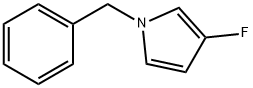 N-苄基-3-氟吡咯 结构式