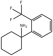 1-(2-Trifluoromethylphenyl)cyclohexanamine 结构式
