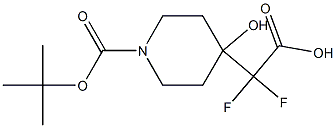 2-(1-(Tert-butoxycarbonyl)-4-hydroxypiperidin-4-yl)-2,2-difluoroaceticacid