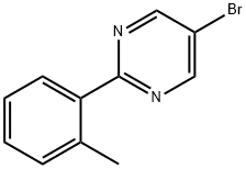 5-Bromo-2-(2-tolyl)pyrimidine 结构式