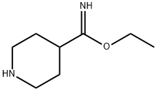 ethyl piperidine-4-carbimidate 结构式