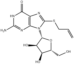 8-Allylthioguanosine 结构式