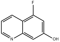 5-氟喹啉-7-醇 结构式