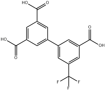 5'-三氟甲基-3,3',5-联苯三甲酸 结构式