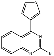 2-Bromo-4-(3-thienyl)quinazoline 结构式