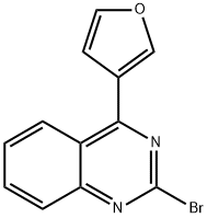 2-Bromo-4-(3-furyl)quinazoline 结构式