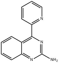 2-Amino-4-(2-pyridyl)quinazoline 结构式