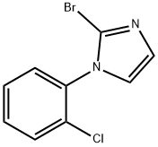 2-bromo-1-(2-chlorophenyl)-1H-imidazole 结构式