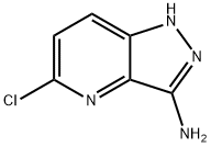 5-氯-1H-吡唑并[4,3-B]吡啶-3-胺 结构式