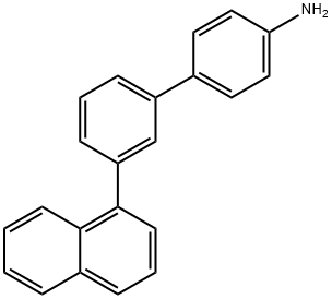 3'-(naphthalen-1-yl)-[1,1'-biphenyl]-4-amine 结构式