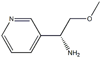 (R)-2-methoxy-1-(pyridin-3-yl)ethanamine 结构式