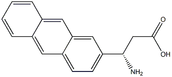 (3S)-3-AMINO-3-(2-ANTHRYL)PROPANOIC ACID 结构式