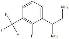 1-[2-FLUORO-3-(TRIFLUOROMETHYL)PHENYL]ETHANE-1,2-DIAMINE 结构式