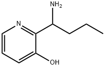 2-(1-AMINOBUTYL)PYRIDIN-3-OL 结构式