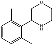 3-(2,6-dimethylphenyl)morpholine 结构式