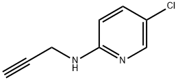 2-Pyridinamine, 5-chloro-N-2-propyn-1-yl- 结构式