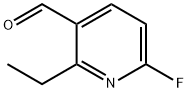 2-ethyl-6-fluoronicotinaldehyde 结构式