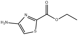 4-氨基-2-噻唑甲酸乙酯 结构式