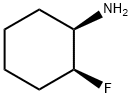 (1R,2S)-2-氟环己-1-胺 结构式