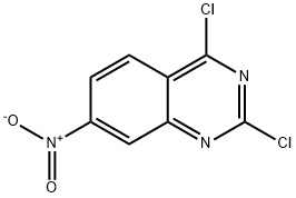 2,4-dichloro-7-nitroquinazoline 结构式