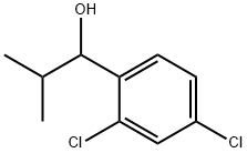 1-(2,4-dichlorophenyl)-2-methylpropan-1-ol 结构式