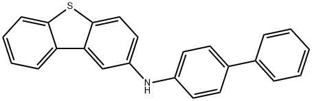 N-[1,1'-biphenyl]-4-yl-2-Dibenzothiophenamine 结构式